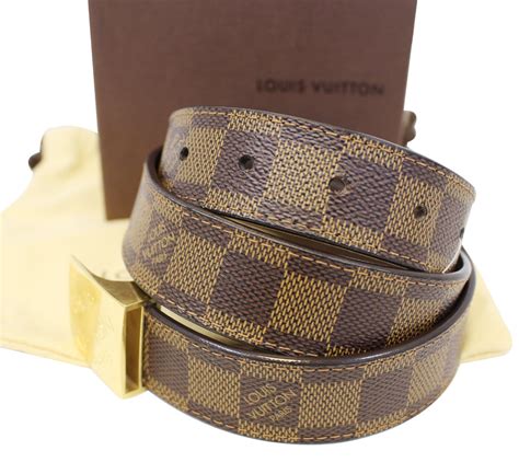 louis vuitton belt men brown